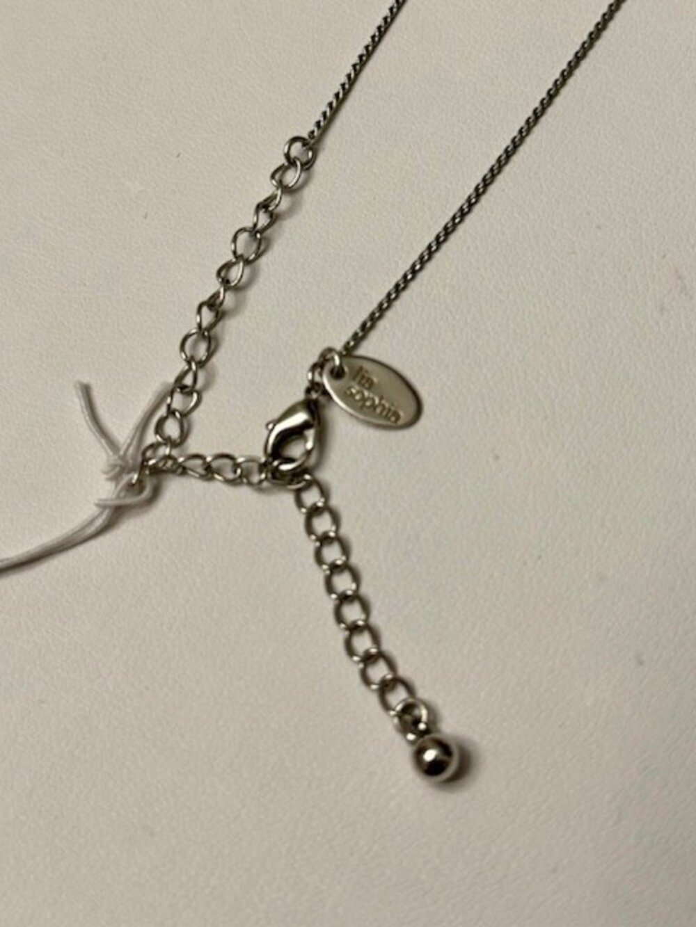 Lia Sophia "CRYSTAL BALL" Necklace - Picture 5 of 5